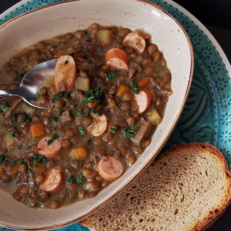 Linsensuppe mit Rindfleisch - MeinHans