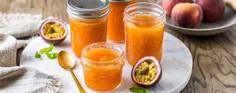 Pfirsich-Maracuja Marmelade selbstgemacht - MeinHans